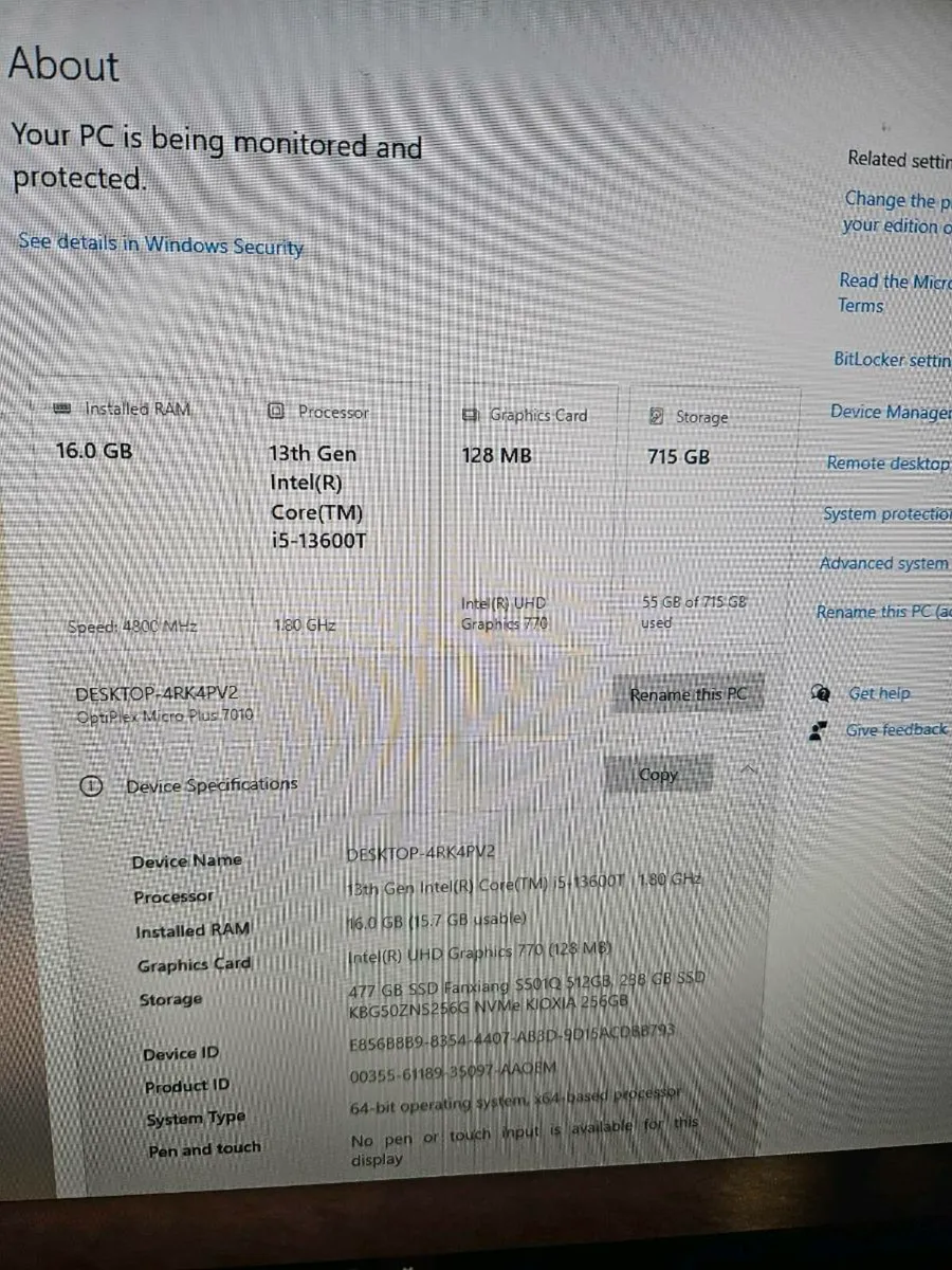 Dell optiplex 7010 M plus i5 13th gen ddr5 - Image 4