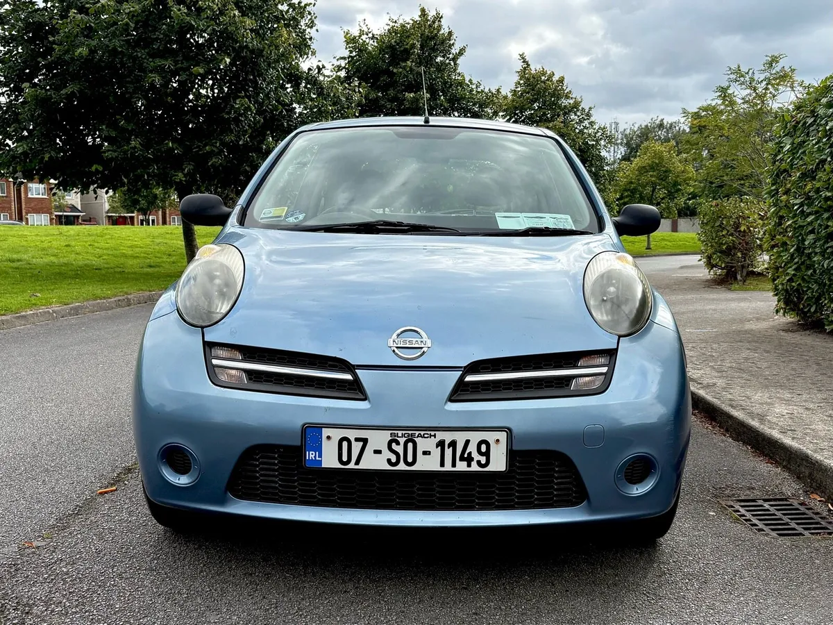 07 Nissan Micra New NCT01/26 Taxed Only 80k FSH - Image 2