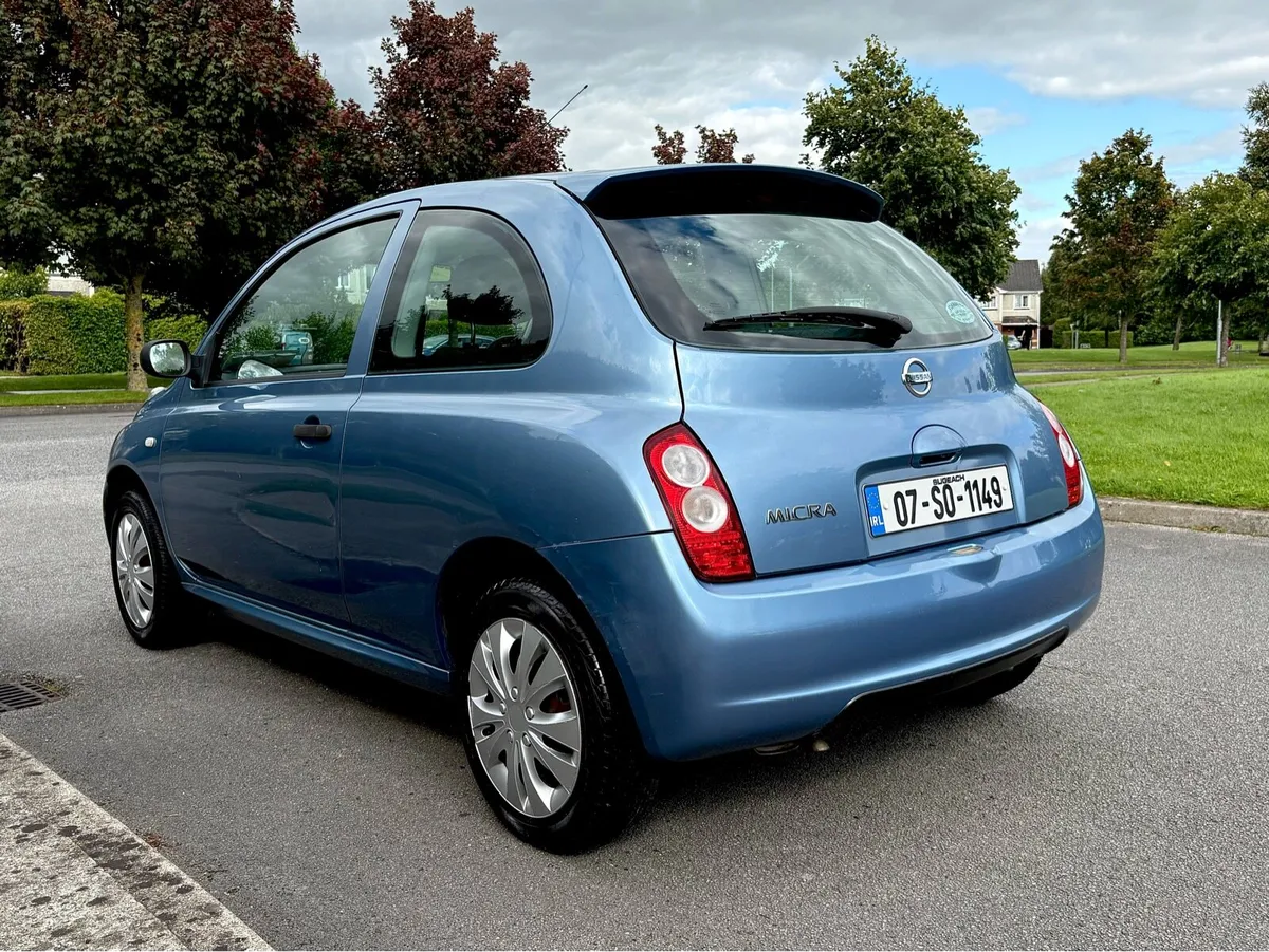 07 Nissan Micra New NCT01/26 Taxed Only 80k FSH - Image 4
