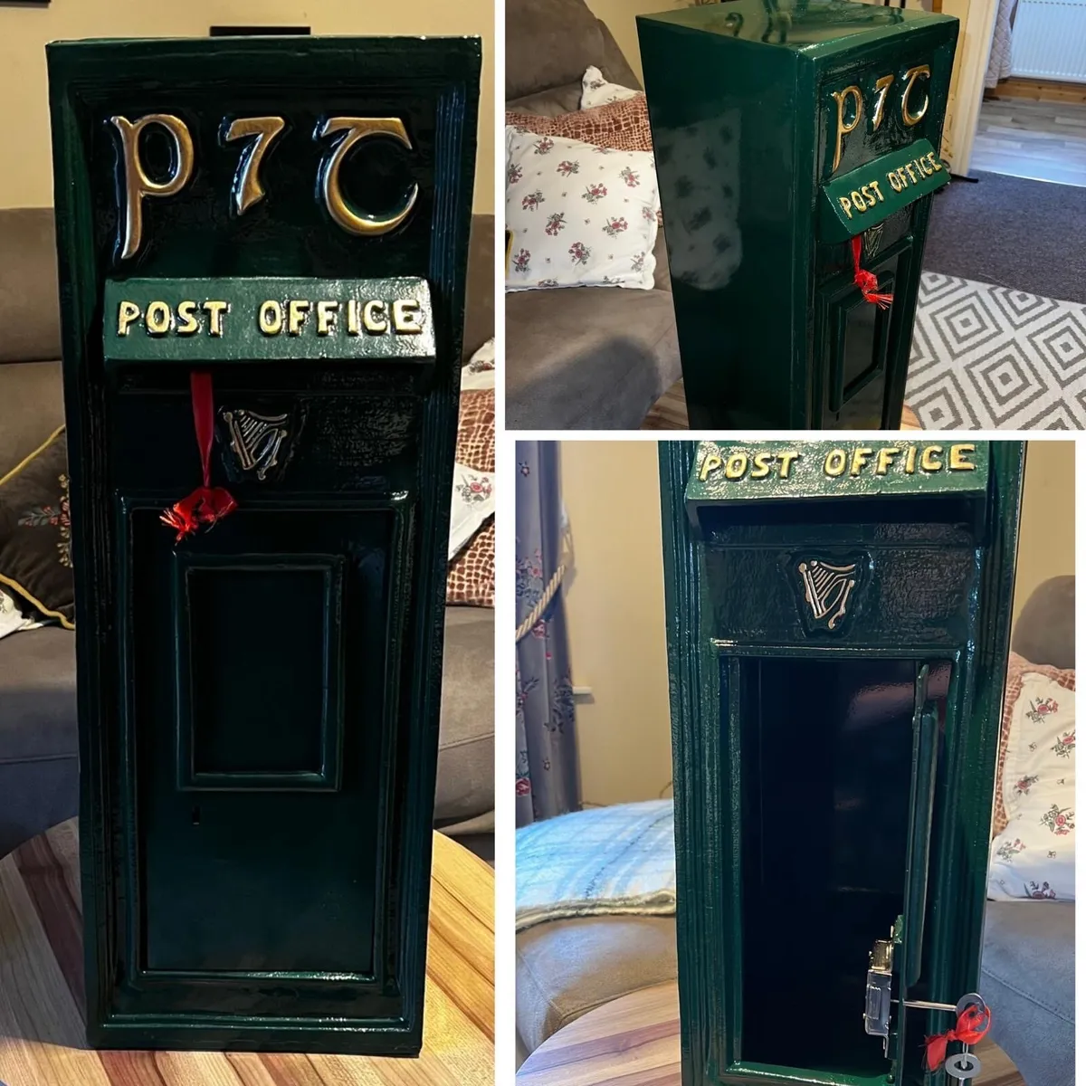 Post.  Box.  With. Keys