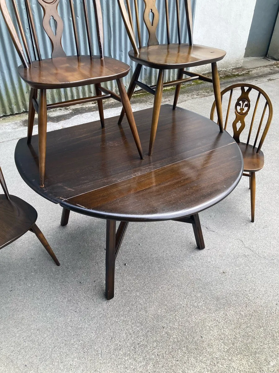 Ercol Dining Set - Warehouse Open Sat 9th August - Image 2