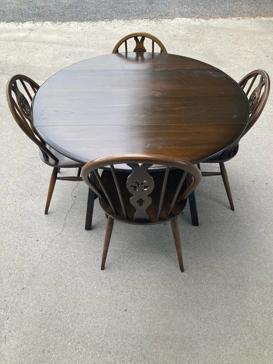 Ercol Dining Set - Warehouse Open Sat 9th August - Image 4