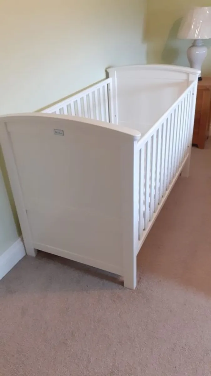 Cot Bed & Mattress - Image 1