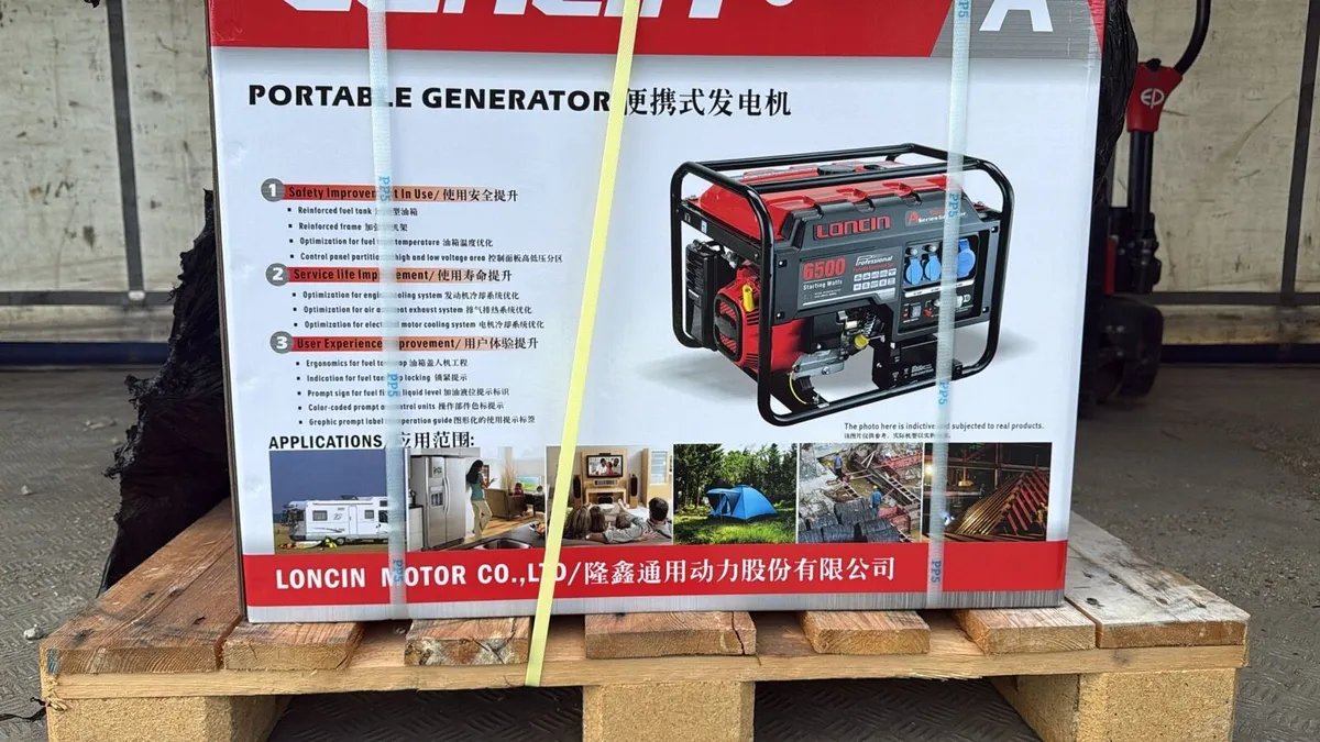 Loncin LC6500D-AS AVR GENERATOR - Image 3