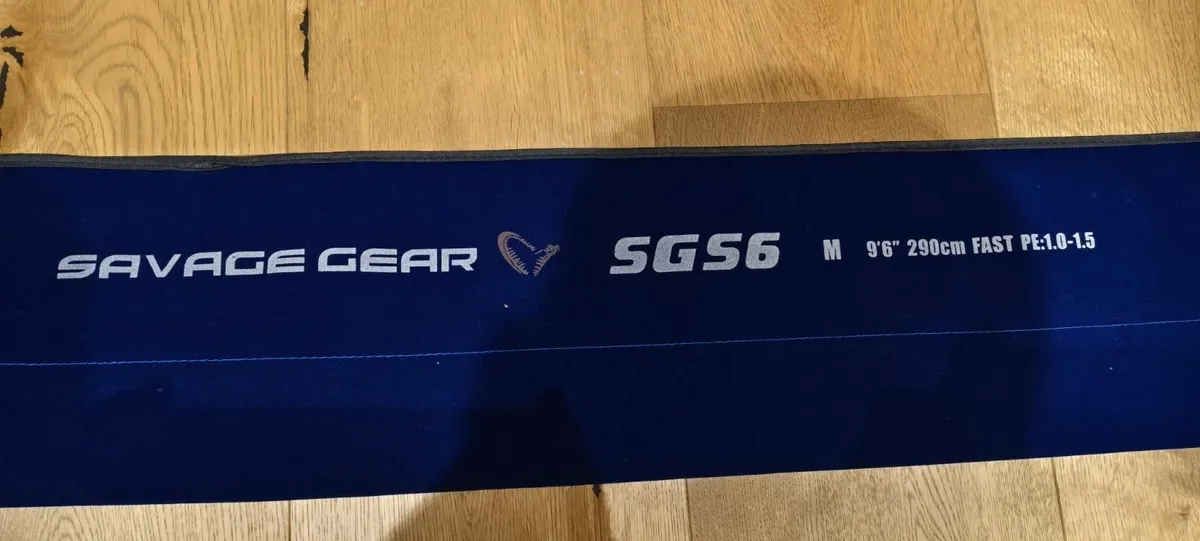Savage Gear SGS6 9'6 10-35M Long Cast Rod - Image 4
