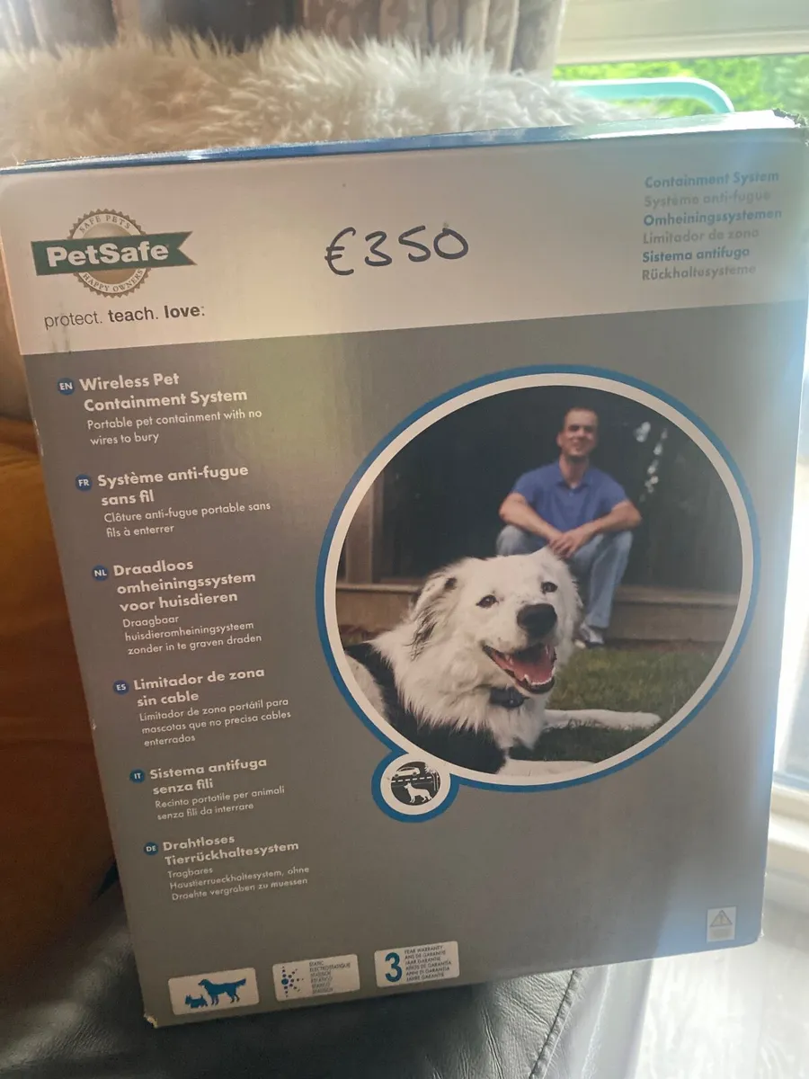 Pet safe wireless dog system.