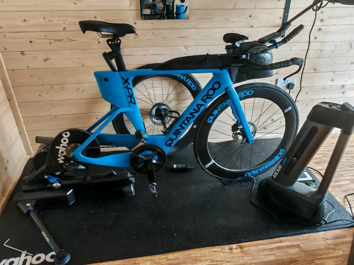 Quintana Roo X-PR Di2 TT plus Wahoo set-up - Image 1