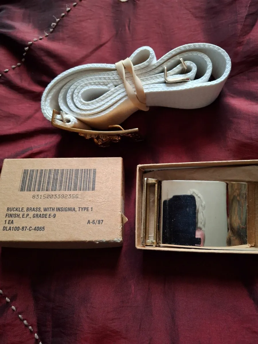 USMC PRADE BRASS BELT - Image 4