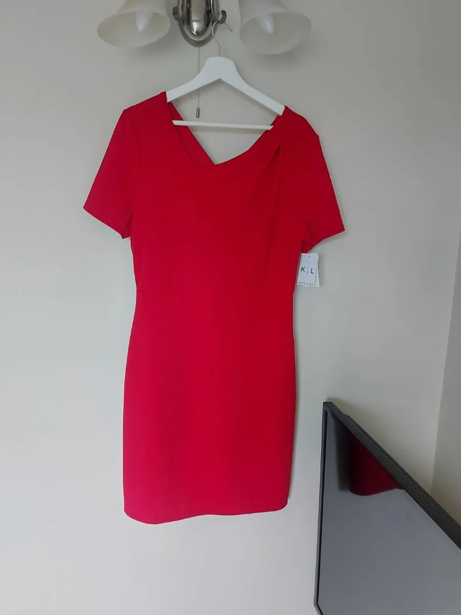 Red Dress Size 12 Kate Lily - Image 2