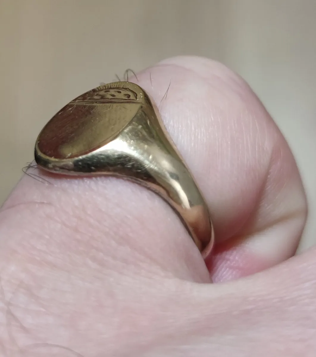 Sterling silver ring - Image 1