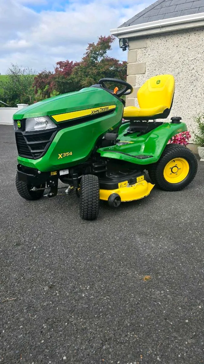 John Deere X354 4 wheel steer - Image 2