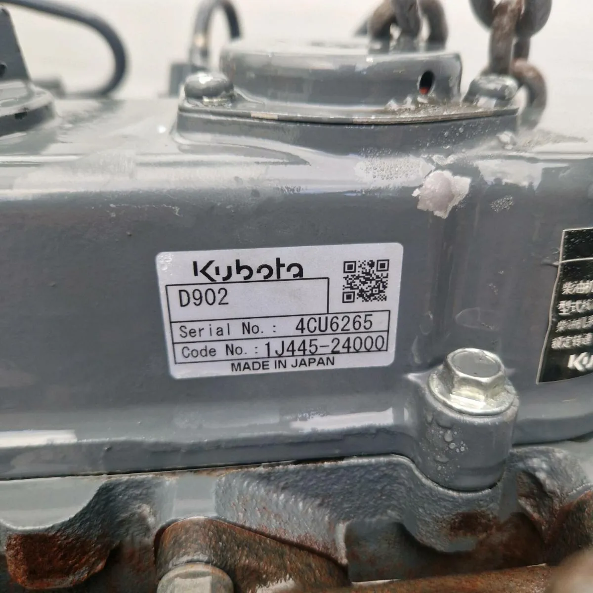 Kubota D722 & D902 3 cylinder diesel engines - Image 1