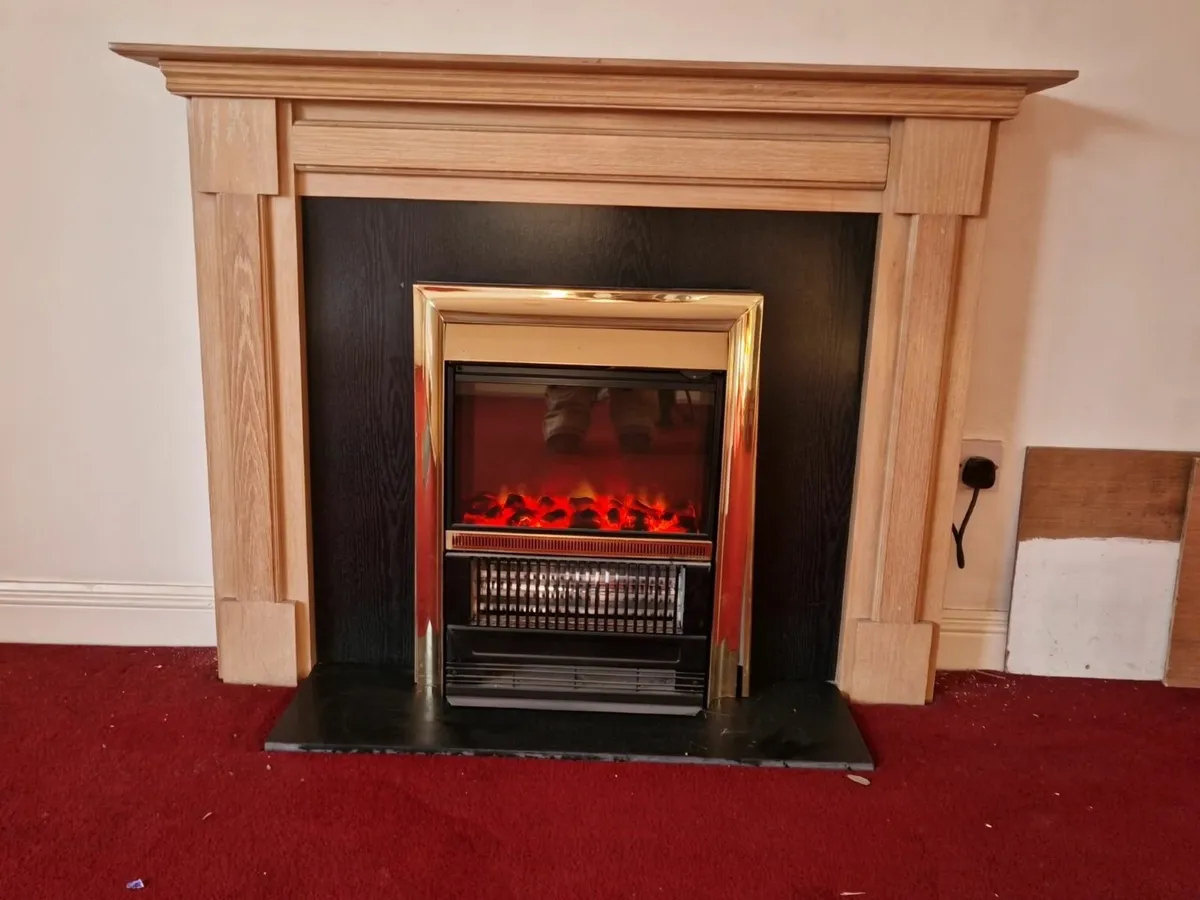 Hilton Electric Fire , Hearth & Surround - Image 1
