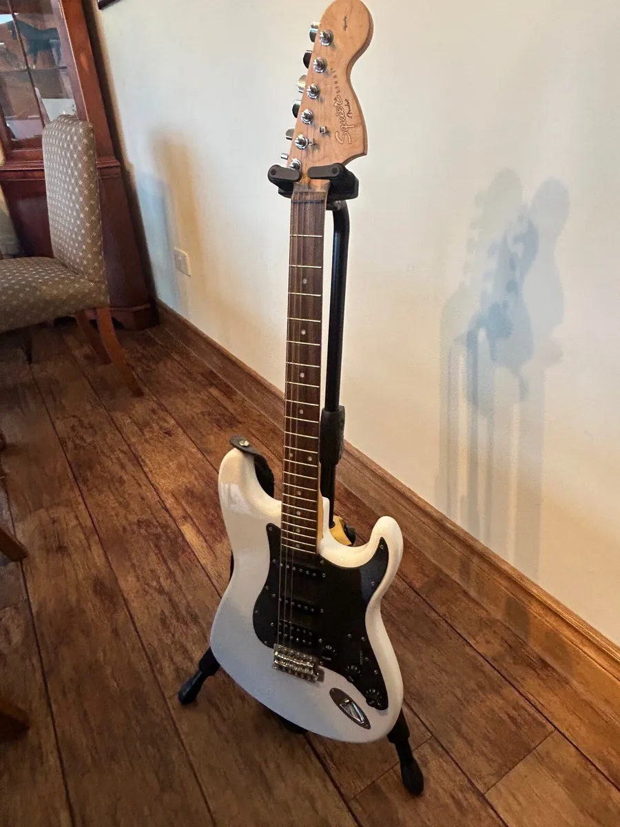 Squire Fender Electric Guitar (with whammy bar) - Image 1