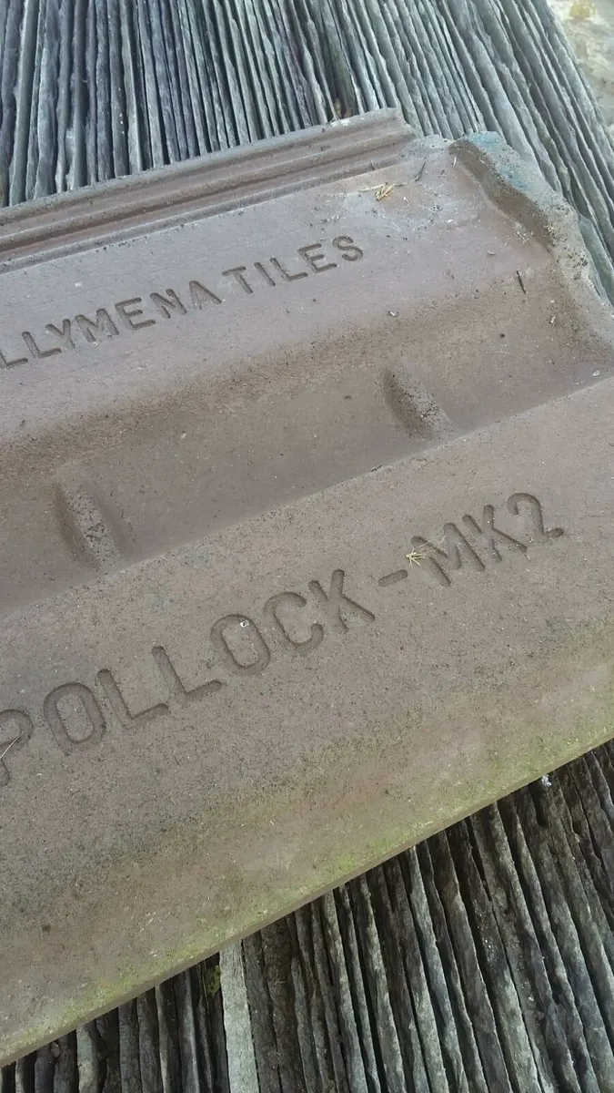 Bangor slates chimney pots floor ridge roof tiles - Image 4