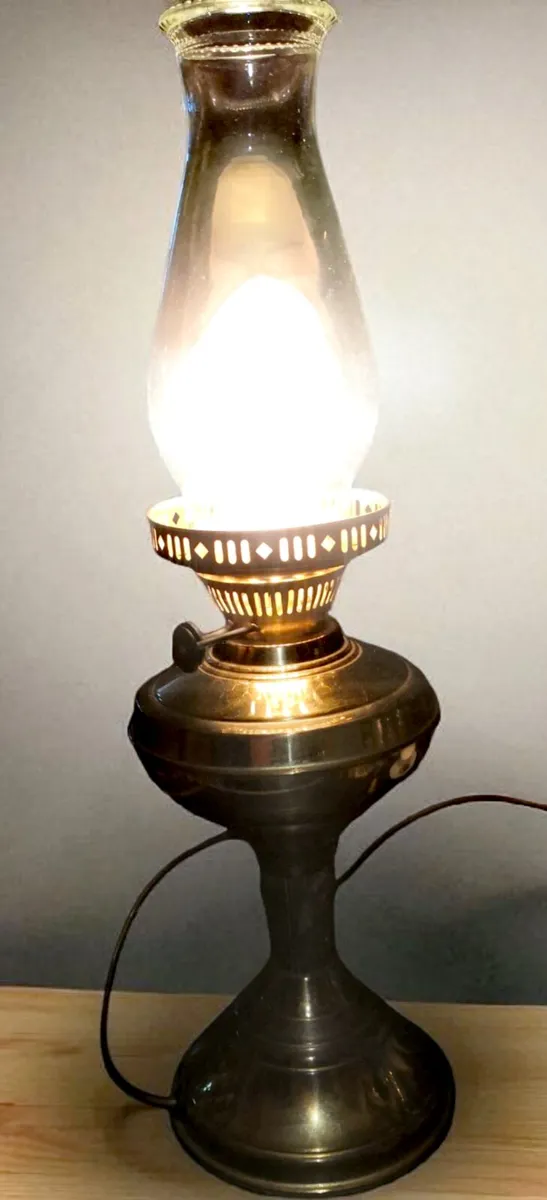Brass lamp 50cm - Image 1