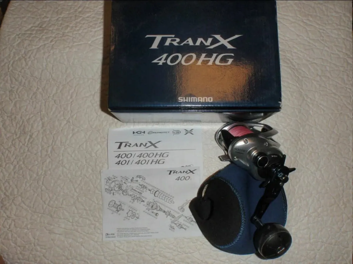 Shimano TranX 400hg Baitcasting Reel TRX400AHG - Image 1