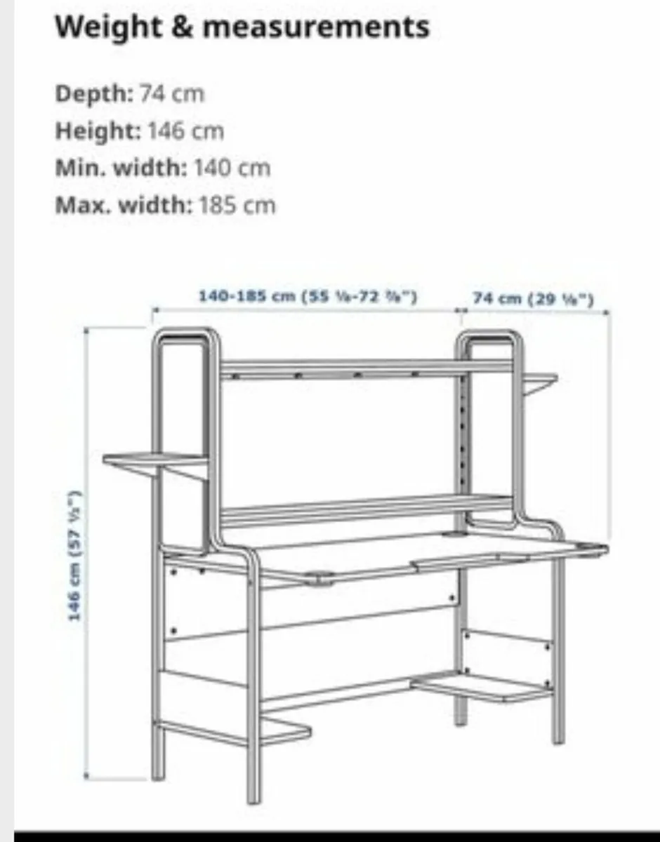 Computer desk - Image 2