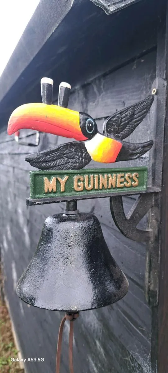 Guinness  cast iron bell - Image 2