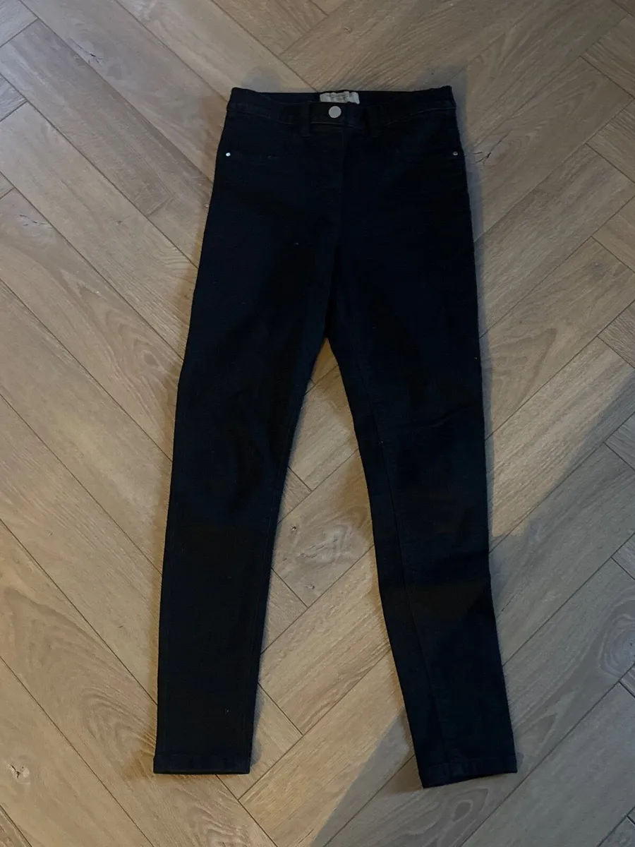 Black next jeggings