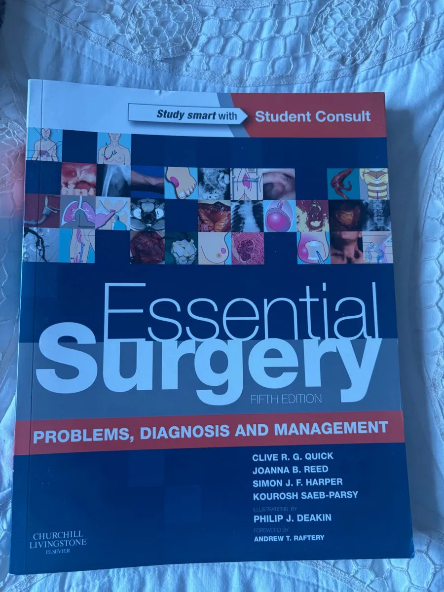 Essential Surgery medical book - Image 1