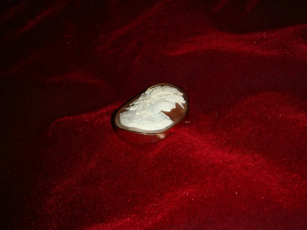 GOLD ( Cameo9 ct + gold coin22ct  6.5 g) - Image 2