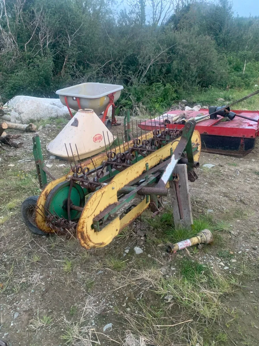 Trailer,Bale handler,hay turner - Image 1
