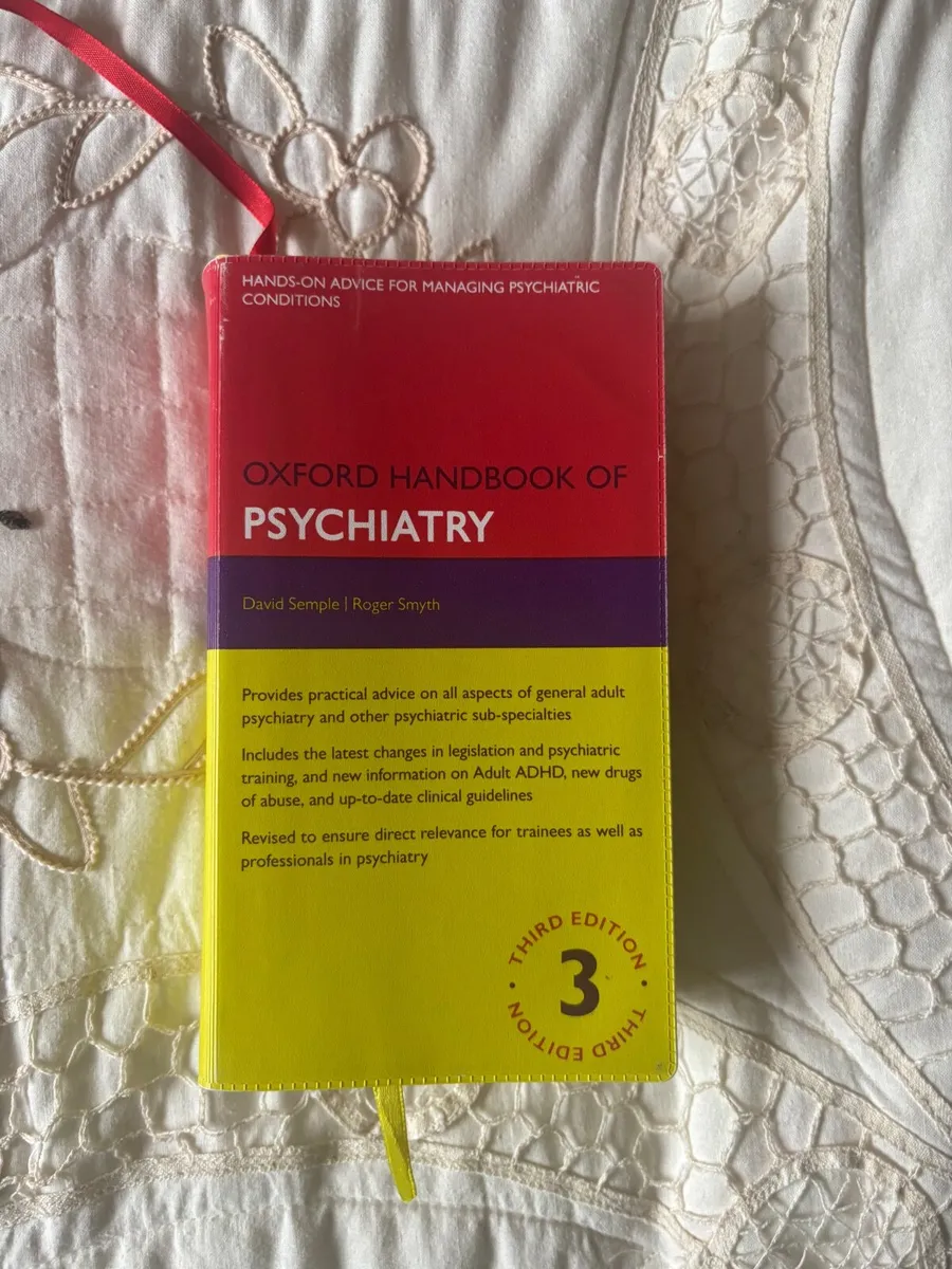 Oxford handbook of Psychiatry book - Image 1