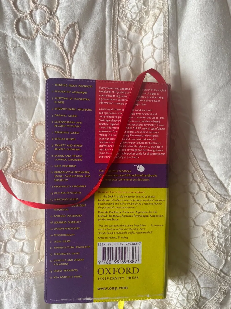 Oxford handbook of Psychiatry book - Image 2