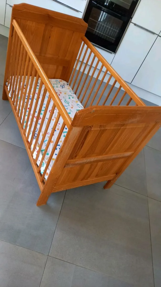 Cot + High Chair - Image 1