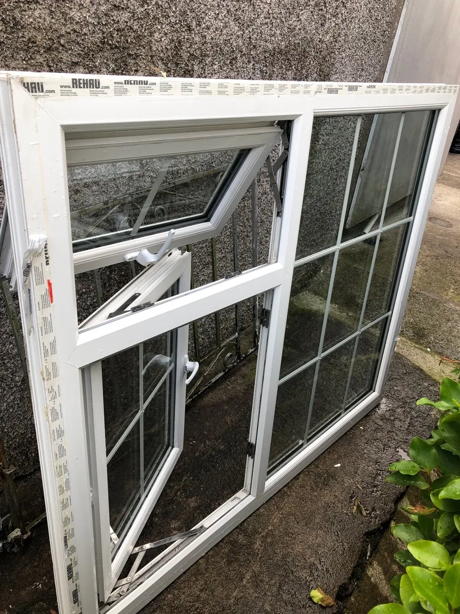 White PVC double glazed window - Image 3