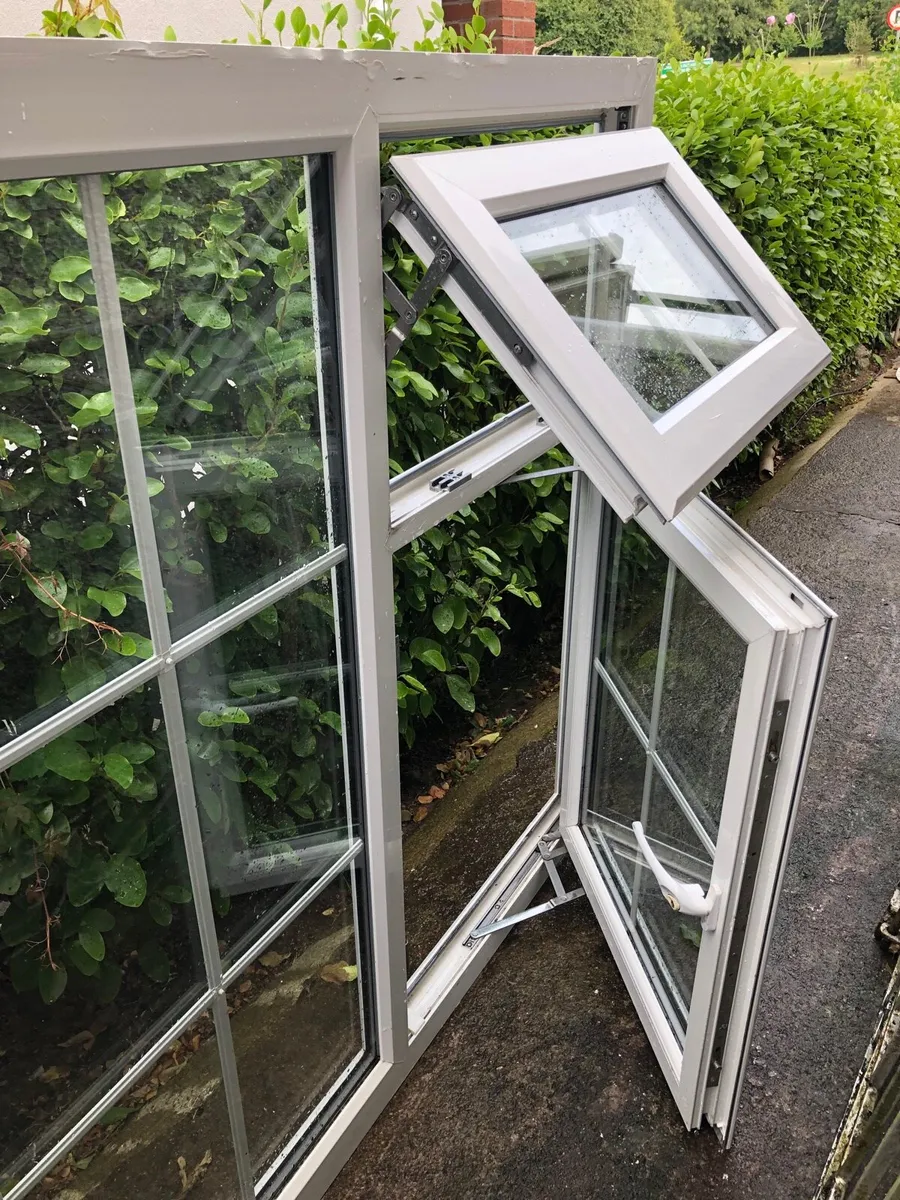 White PVC double glazed window - Image 4