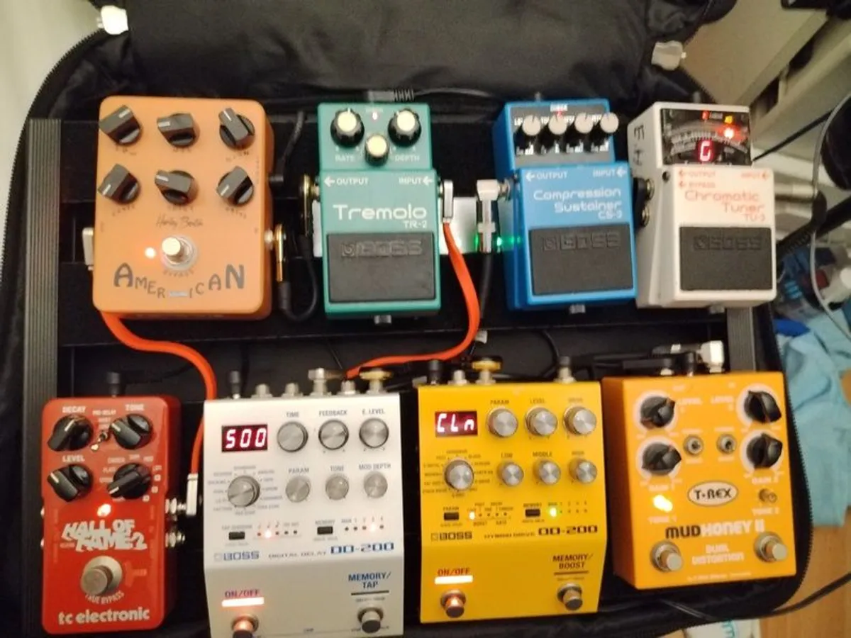 Full pedalboard with power (as is) - Image 1