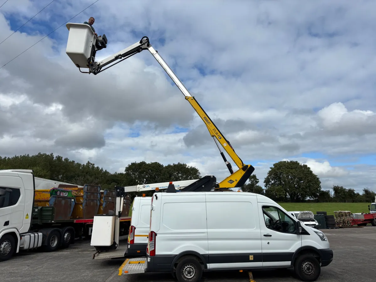 2016 Transit 3.5 ton cherry pickers low mileage - Image 1