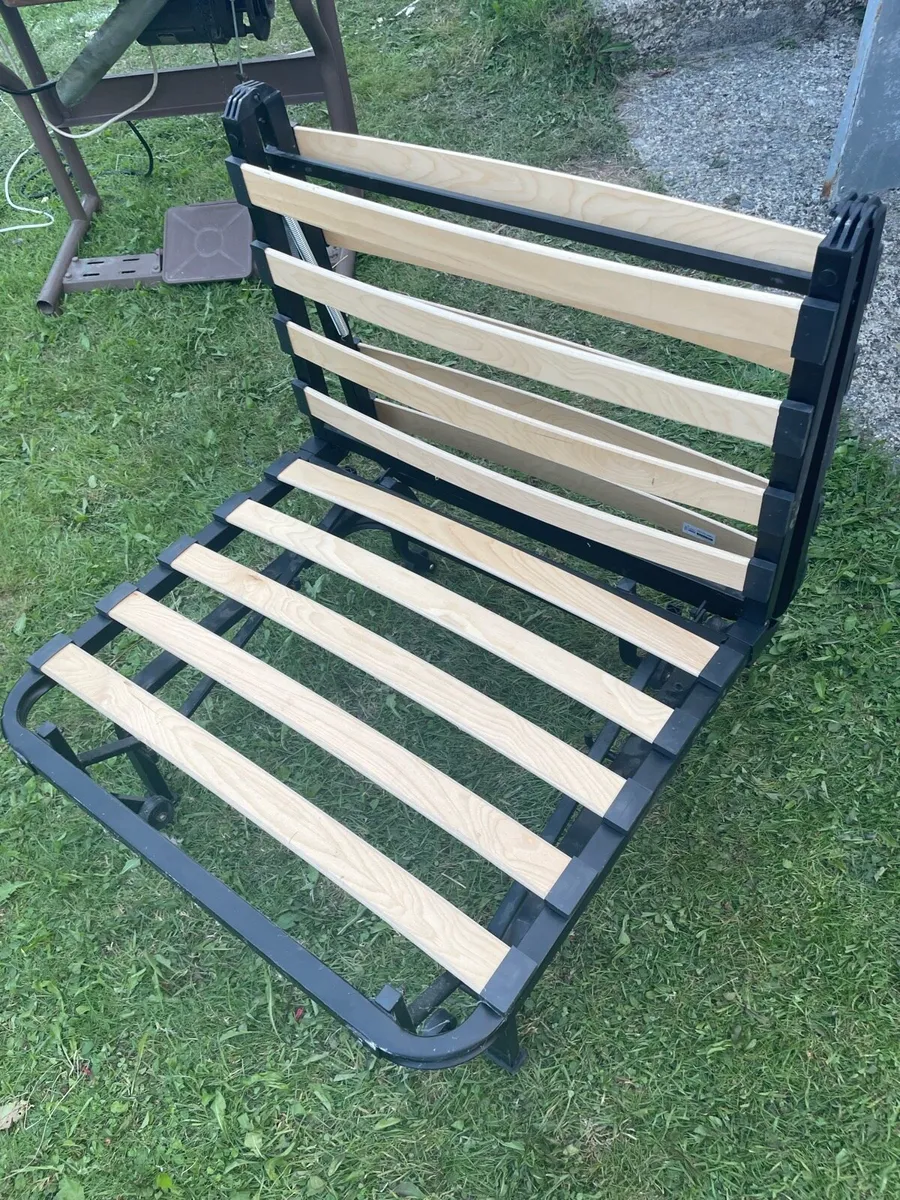 Fold up single bed frame - Image 1