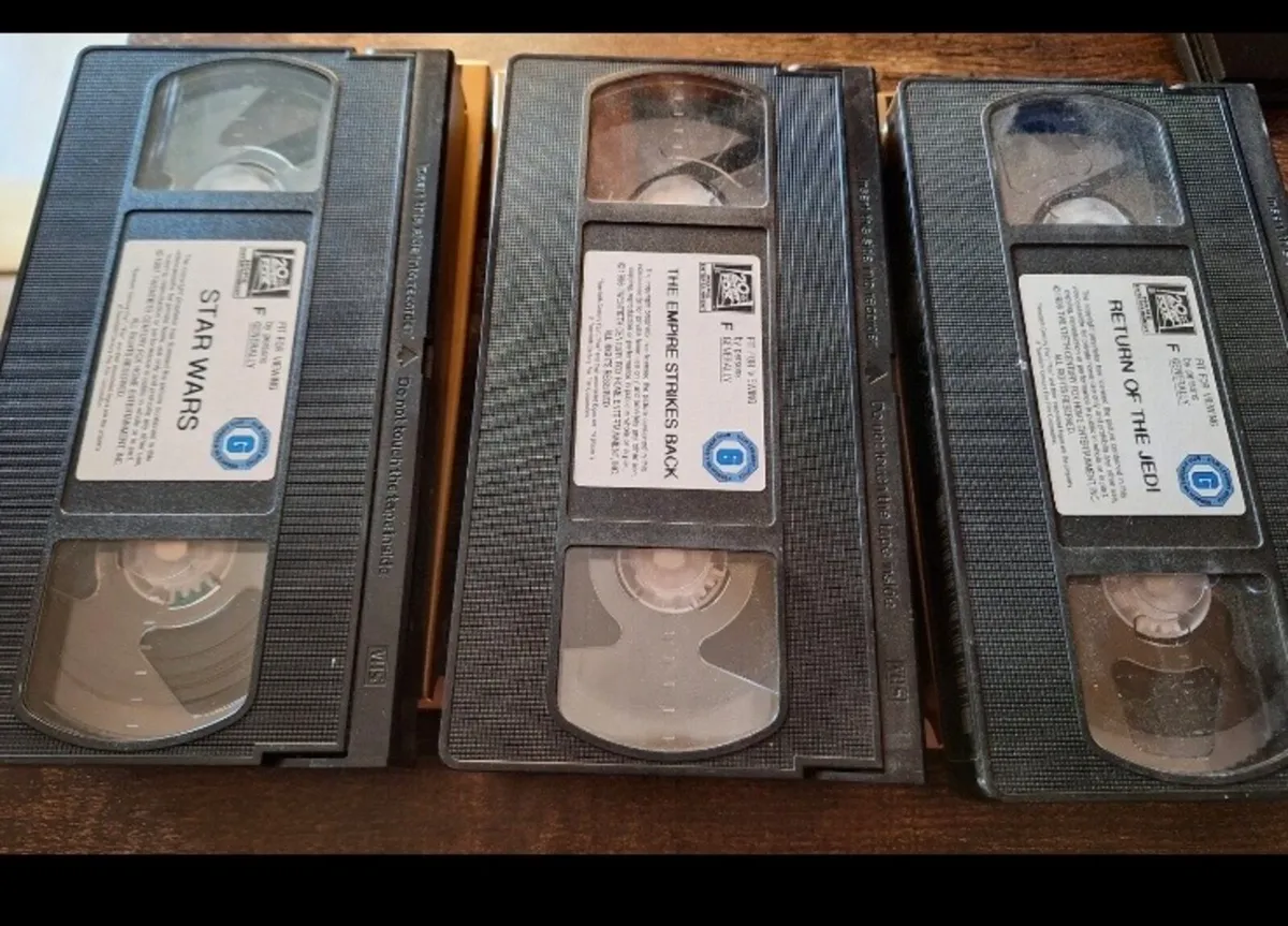 Star Wars VHS tape box set - Image 3