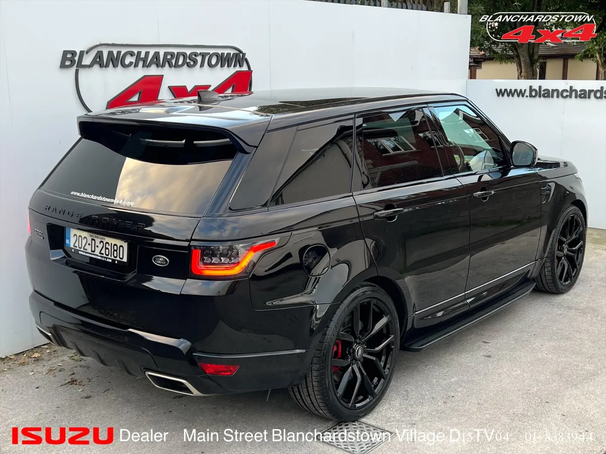 RANGE ROVER SPORT HSE BLACK ON BLACK FINANCE ME - Image 2