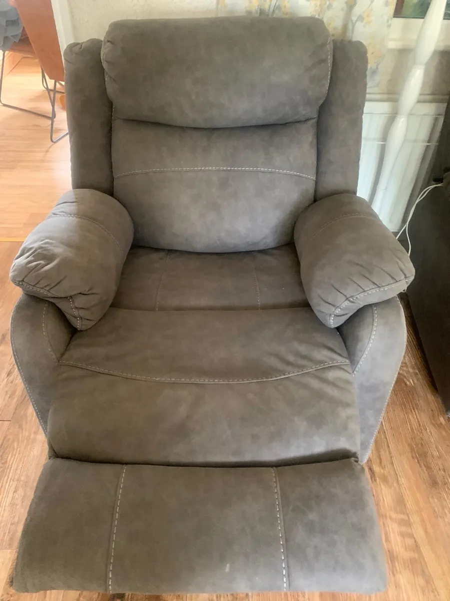 3 Piece Suede Sofa Set - Image 3