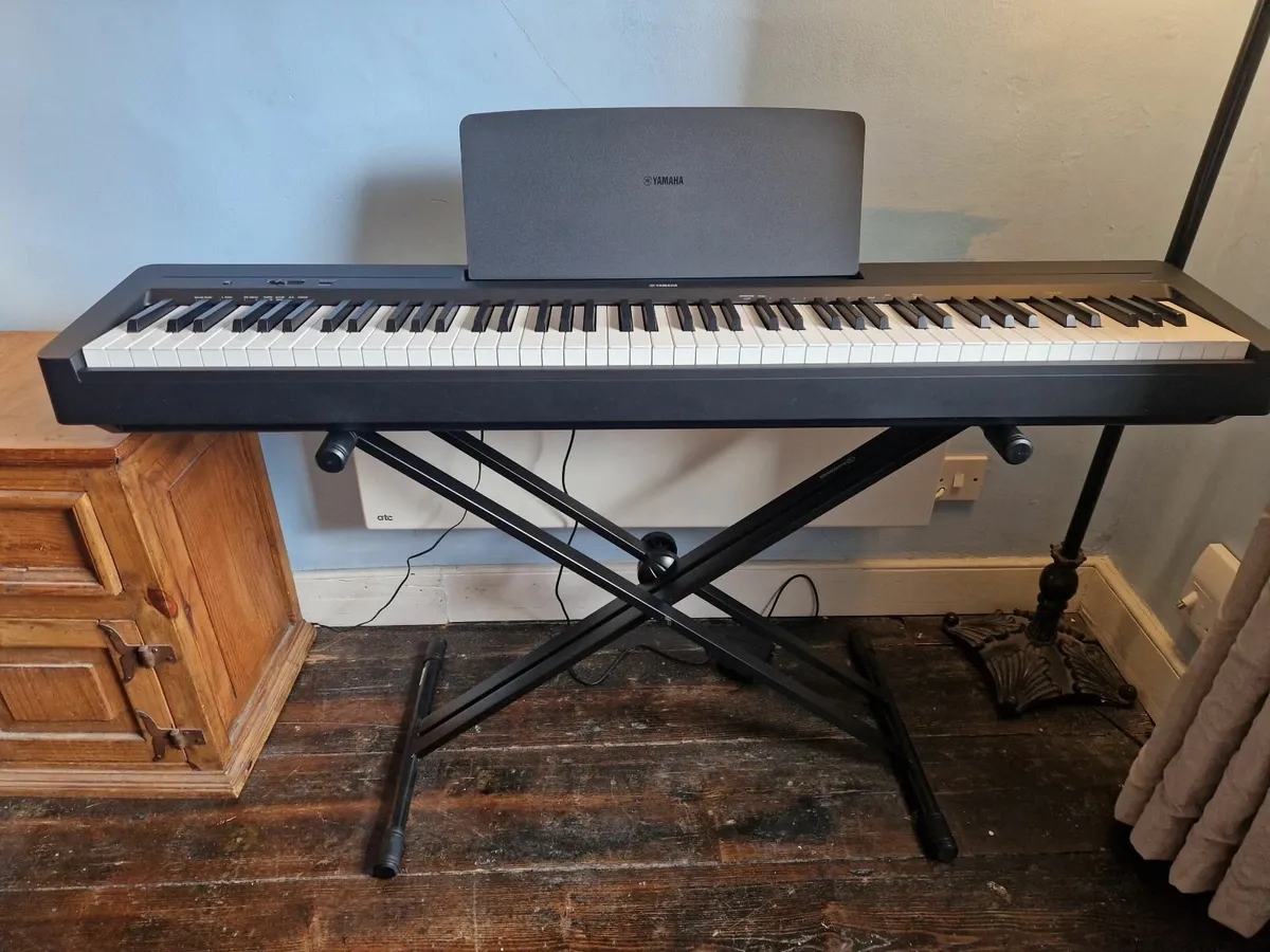 Yamaha Digital Piano (P-145B) with stand - Image 4