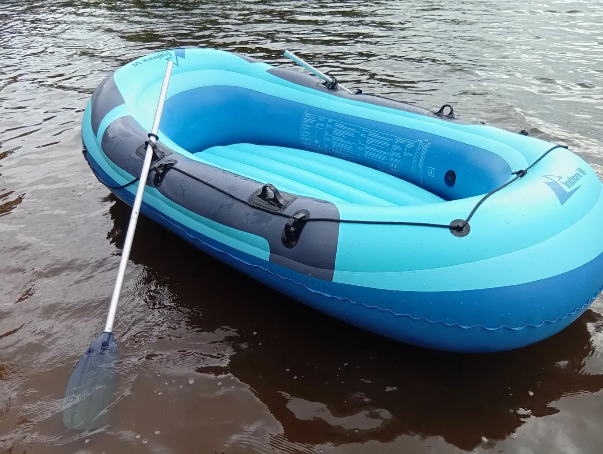 Inflatable dinghy for 3 people 1month old - Image 4
