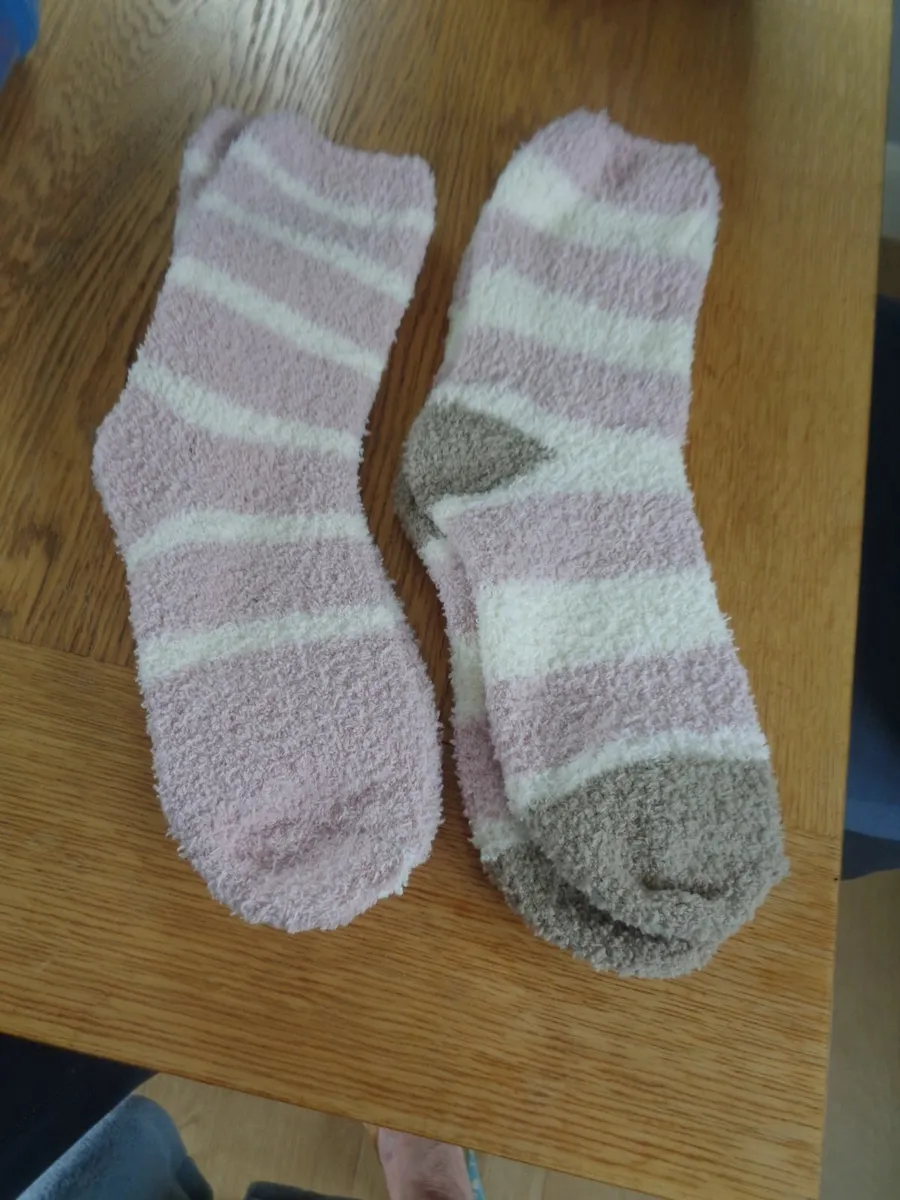 Ladies Fluffy Socks x 2 for Sale