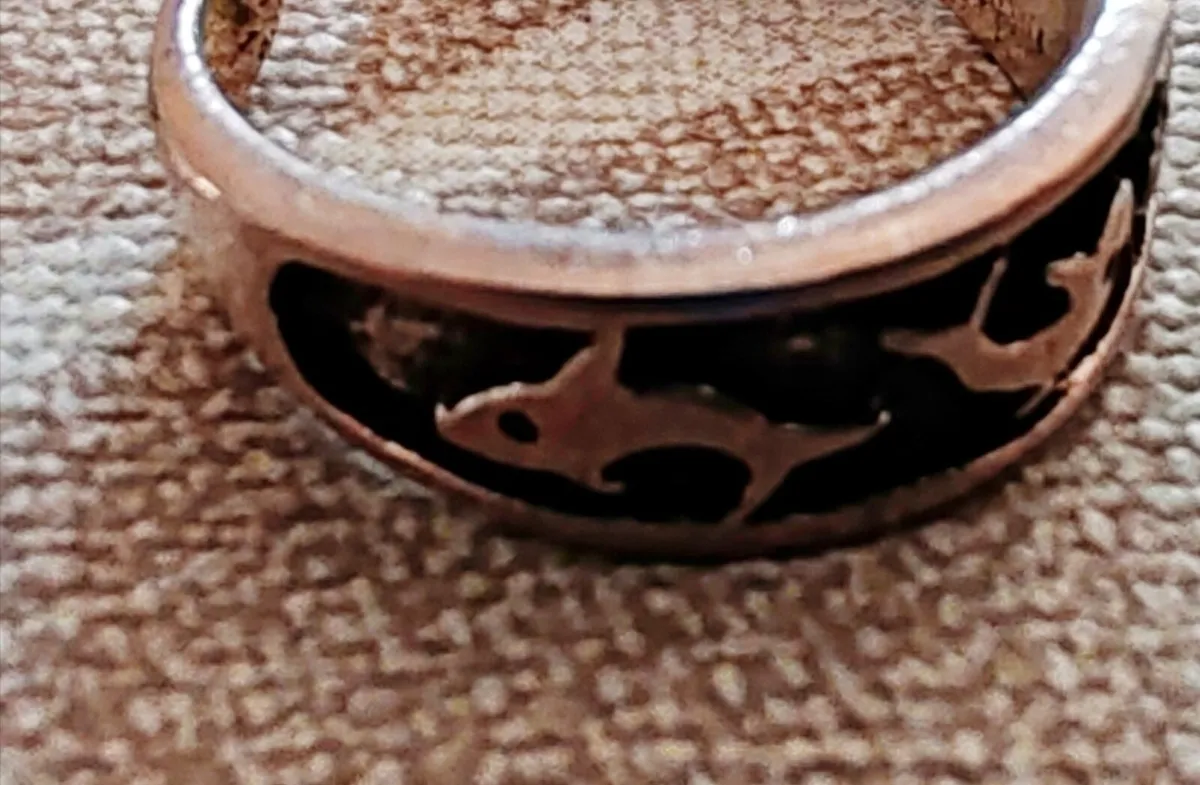 2 silver rings - Image 2