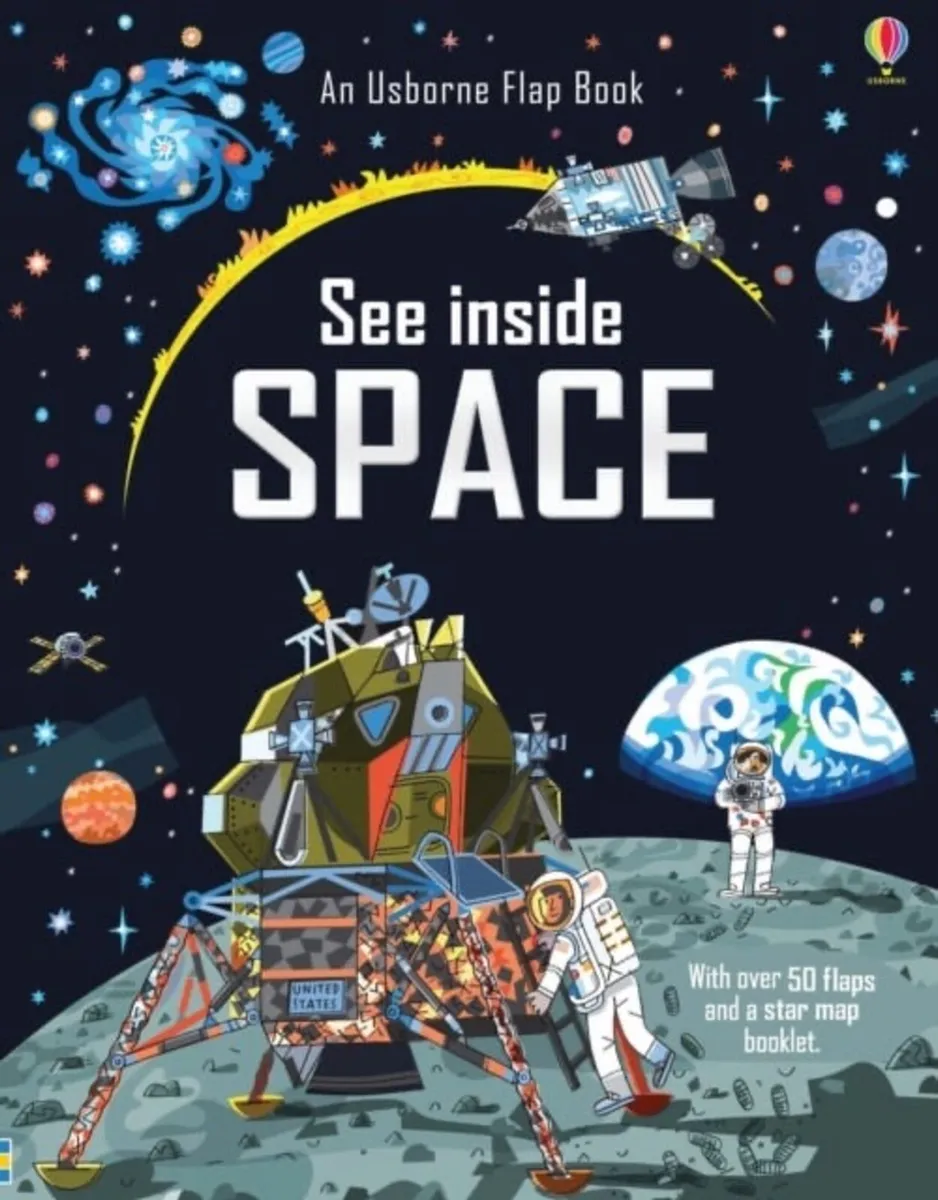 See Inside Space - An Usborne Flap Book