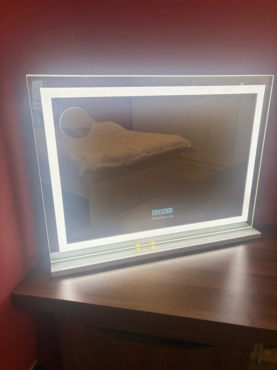 LED Bluetooth Speakers built in Vanity Mirror - Image 1