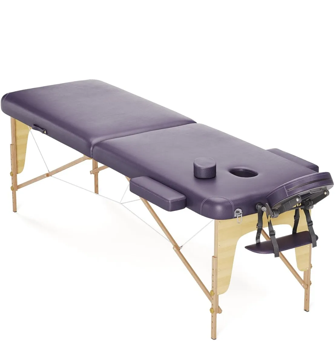 NEW Massage table, 2 zones wooden. Recliner massag - Image 4