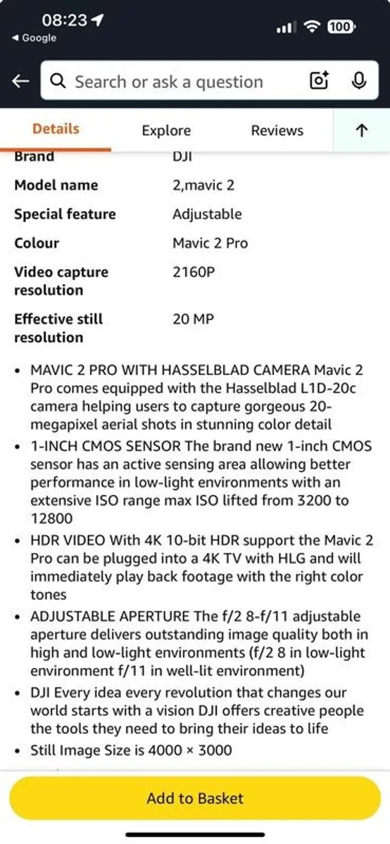 DJI Mavic 2 pro - Image 2