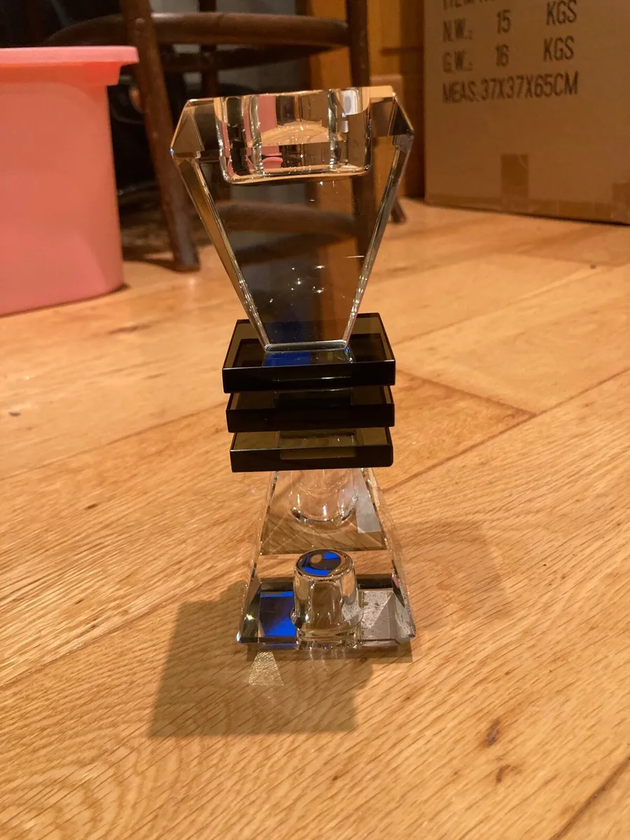 Galway Crystal Candlestick - Image 1