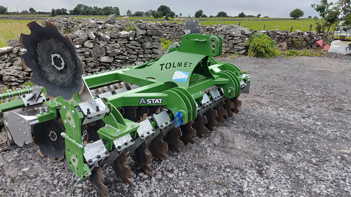tolmet disc harrows 3M    demo - Image 1
