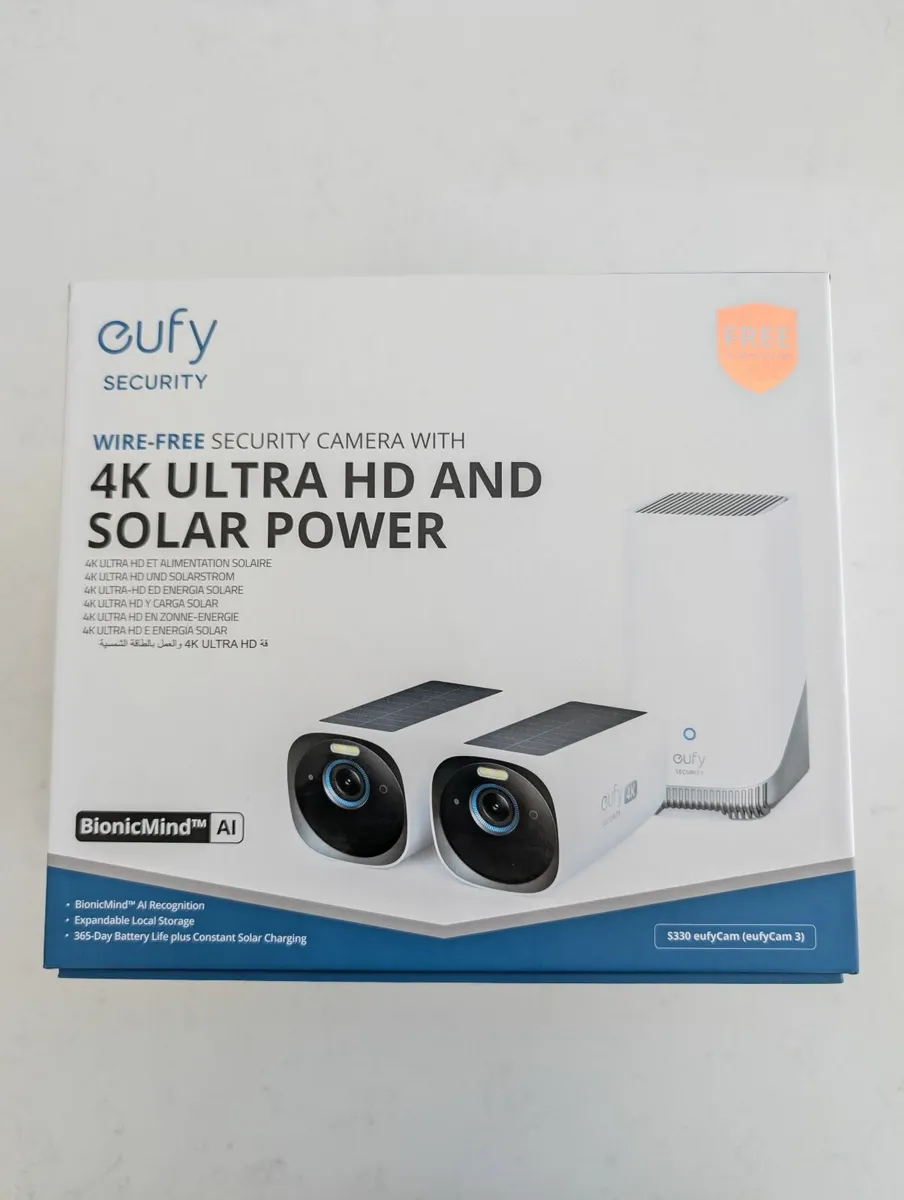 Eufy S330 Twin 4K Camera Set with HomeBase 3 - Image 3