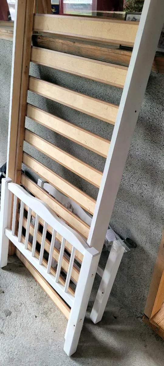 Cot bed, baby changing unit, maternity chair - Image 2